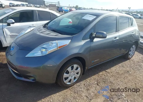 2017 Nissan Leaf S from USA, damaged, VIN 1N4BZ0CP3HC302874